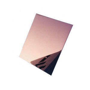 0.8mm Thickness Grade 304 316 316 430 PVD Mirror Stainless Steel Decorative Color Sheet Stainless Steel Color Sheets for Sale