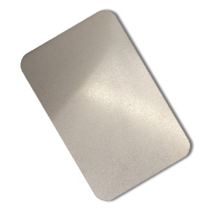 SS316 PVD Color Coating 1mm Bead Blasted Stainless Steel Sheet for Kitchen Fabrications