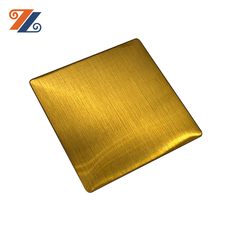 China Wholesale Sus420j2 Stainless Steel Plate Suppliers -
201 304 316 430 Decorative Factory Price PVD Coating Stainless Steel Sheet Hairline Stainless Steel Plate – Hermes Steel detail pictures