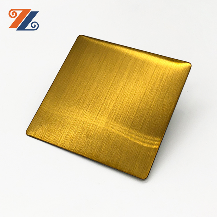 China Wholesale Sus420j2 Stainless Steel Plate Suppliers -
201 304 316 430 Decorative Factory Price PVD Coating Stainless Steel Sheet Hairline Stainless Steel Plate – Hermes Steel detail pictures