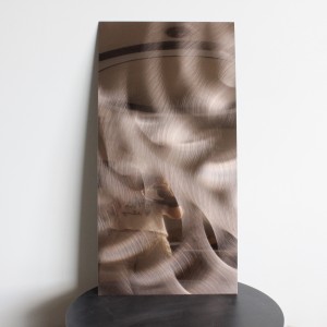 304 3D Laser Finish PVD Color Coating Decorative Stainless Steel Sheet for Wall Decoration