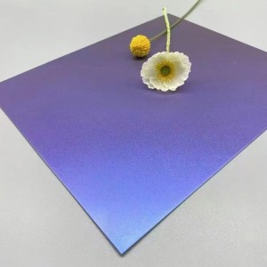 304 Decorative Stainless Steel Sheets Sapphire Blue Color Pre-Painted Stainless Steel Sheet