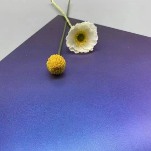 304 Decorative Stainless Steel Sheets Sapphire Blue Color Pre-Painted Stainless Steel Sheet
