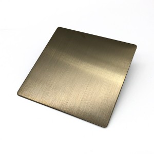 Decorative Sheets Titanium Coated Stainless Steel Sheets Hairline Stainless Steel Sheet for Elevator Wall Panels