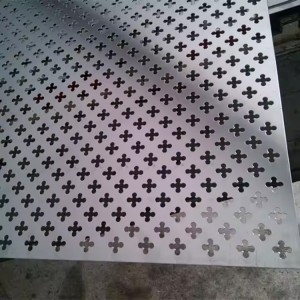 201 304 316 430 Customized Mesh Metal Plate Plum Blossom Hole Stainless Steel Perforated Sheets