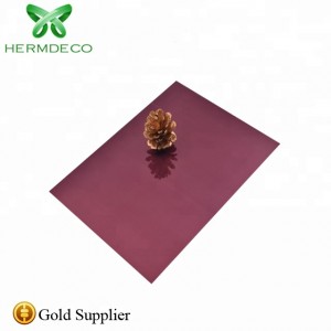 China Wholesale Gold Mirror Stainless Steel Sheet Manufacturers – 
 Color plating 8K mirror black titanium stainless steel – Hermes Steel