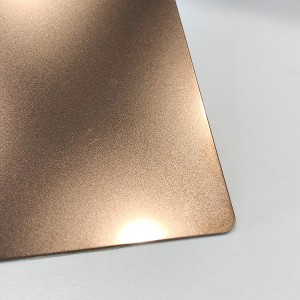 201 304 316 430 2mm 4X8 4X10 Sandblasted Stainless Steel Sheet Color Stainless Steel Plate for Decorative Sheet