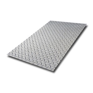 201 304 316 Diamond Pattern Stainless Steel Checkered Plate -Hermes steel
