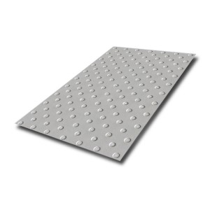 304 Stainless Steel Embossed Plate Round Dots Pattern SS Checkered Plate