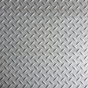 Tear Drop Pattern Checkered Anti-slip stainless steel plate 201 304 checkered stainless steel sheet