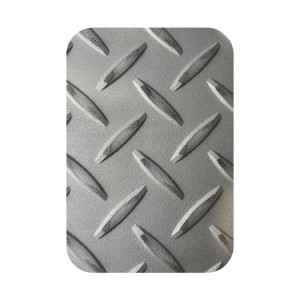 Inox 304 2mm 3mm custom willow leaf flower pattern checkered stainless steel plate for subway station floor