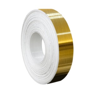 Custom Ss Coil Stainless Steel Strip Gold Brushed Stainless Steel Coil Slitting Strip 304 Stainless Steel Strip