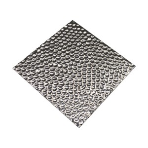 0.5mm 304 1219*2438mm Hot Selling Honeycode NO.4 Stapmped Stainless Steel Sheet for Decoration