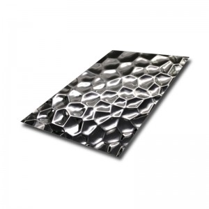 304 316 sliver black honeycomb panel stamped stainless steel sheet – hermes steel