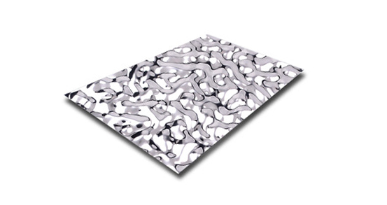 Stainless steel color stamping plate processing technology