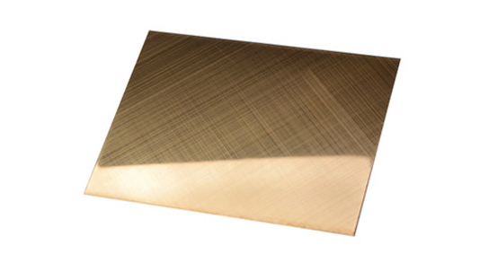Stainless steel color pull plate processing technology
