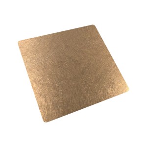 0.8mm 316 antique bronze vibration colored stainless steel sheets in the philippines for stainless steel hotel project