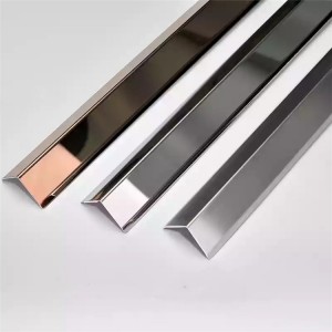 304/316 Best Quality U Shape Decorative Stainless Steel Metal Trim 10mm Width Edge Trim Mirror Gold Finish for Wall Decoration