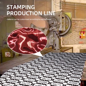 water ripple stainless steel sheet – red pvd color coating decoration stainless steel sheet – Hermes steel