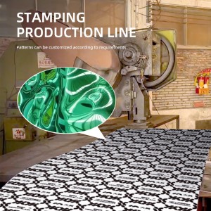 SS 201 304 316l stamped finish decorative pvd color green mirror stainless steel sheet for 3d decorative panel wall – hermes steel