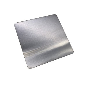 201 304 316 PVD Color Brushed Stainless Steel Sheet Plate for Kitchen Cabinet Finish Decoration