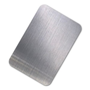 201 304 316 PVD Color Brushed Stainless Steel Sheet Plate for Kitchen Cabinet Finish Decoration