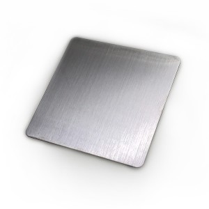 201 304 316 PVD Kolor nga Brush stainless Steel Sheet Plate alang sa Kitchen Cabinet Finish Decoration