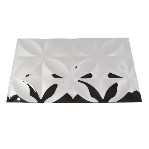 4*8ft Sliver stamped finish embossed stainless steel sheet supplier – Hermes steel