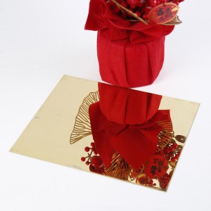 Ss 201 304 Cold Rolled Mirror Gold Sheet Decorative Stainless Steel Mirror Sheet