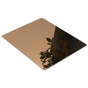 Modern Titanium Stainless Steel Mirror Rose Gold Sheet Made in China