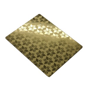 Stainless steel mirror etching color sheet decorative color sheet decorative metal sheets materials for interior design