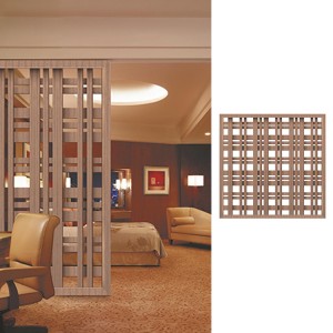 Custom Luxury Design Stainless Steel Folding Screen Partition-HM-PT020