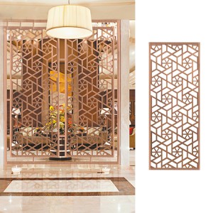 Aibaba Com Gold Color 316 Stainless Steel Decorative Partition-HM-PT010