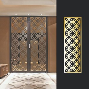 new material ss 201 304 316l titanium gold hairline stainless steel gold screen new material for interior decoration