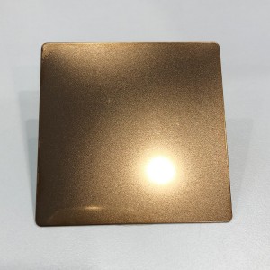 Customized 304 201 4×8 Stainless Steel Bead Blasted Metal Panels Tawny Sandblasted Sheet for Hotel Casino Interior Decoration
