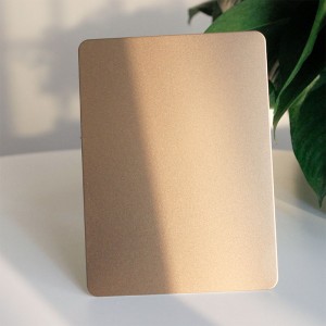 304 Stainless Steel Bead Blasted Sheet Matt Sand blasted Stainless Sheet Brushed Stainless Steel Sheet for Wall Decoration