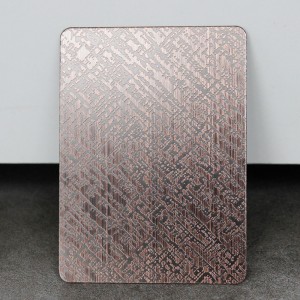 Etched SS Sheet Antique Finish Stainless Steel Decorative Sheet – hermes steel