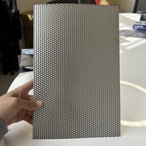 AISI ASTM SS 2B BA 304 316 430 Embossed Stainless Steel sheet Small Dot pattern Decorative Stainless Steel Sheet