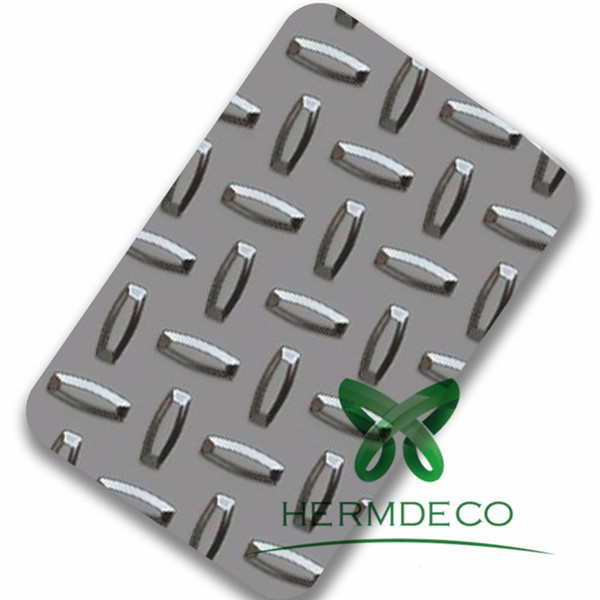 Good Quality Smooth Surface Stainless Steel Plate -
 CheckeredAnti-slip stainless steel plate 201 304 304l-HM-CK015 – Hermes Steel