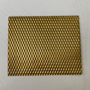 Customized Embossed Stainless Steel Sheets 304 Decorative Stainless Steel Sheet 4*8 Ft Diamond Stainless Steel Embossing Sheet