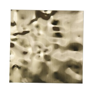customizable size pvd coated gold water ripple stamped stainless steel sheet