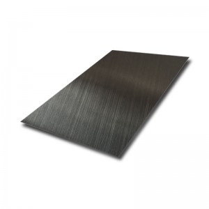 Black Brushed Stainless Steel Sheet – hermes steel
