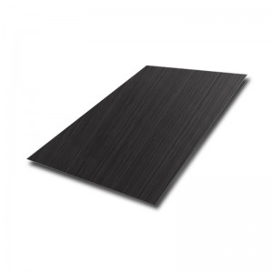 SS 304 Black Hairline Finish Stainless Steel Sheet Manufacturers