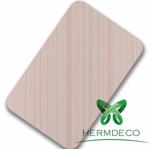 Texture Stainless Steel Press Plate For Laminate Flooring Wood Grain Finish-HM-001