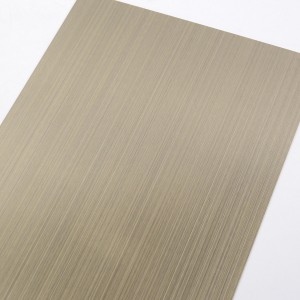 Antique HL Hairline Finish Stainless Steel Sheet