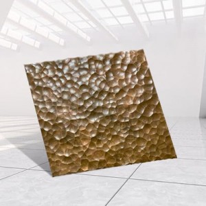 Unique Hammered Texture Stainless Steel Sheet 201 304 316 430 Stainless Steel Decorative Hammered Finish Sheet
