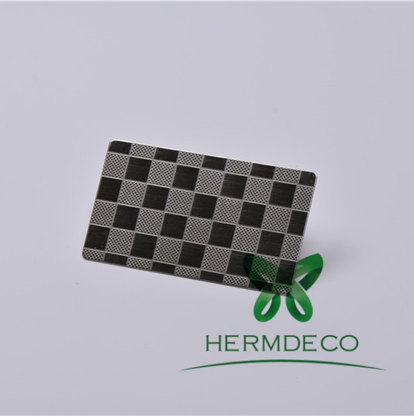 OEM Manufacturer Engineering Embossed Stainless Steel Sheet -
 Mirror Embossing Decorative 316L Stainless Steel Plate-HM-041 – Hermes Steel