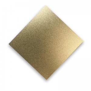 Champagne Gold Decorative Color Stainless Steel Bead Blast Sheets – hermes steel