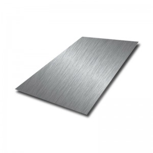 Purple Hairline Stainless Steel Sheet 304 Stainless Steel Plate Decorative Color Sheet