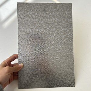 Customized 430 Decorative Stainless Steel Sheet SS Embossed Sheet 304 Embossed Finish Stainless Steel Sheet